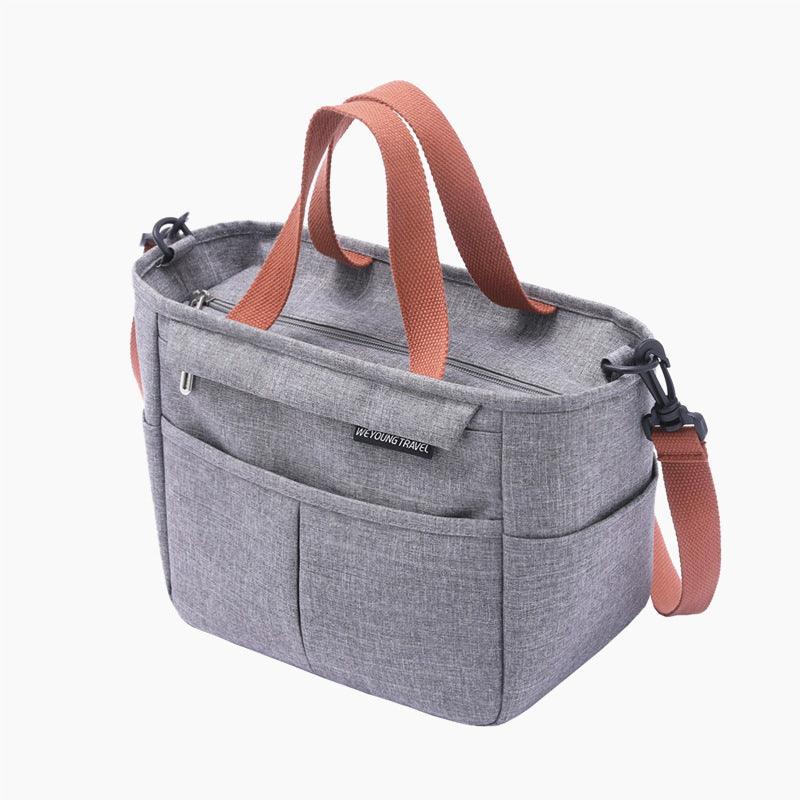 Portable Insulated Lunch Box Lunch Bag Shoulder Bags For Picnic Outdoor - EX-STOCK CANADA