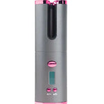 Portable LCD Hair Curler: Rechargeable, Ceramic, Auto Rotating - EX-STOCK CANADA