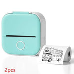 Portable Mini Thermal Label Printer Home Photo Printer Student Wrong Question Printer Bluetooth Mini Label Printer Price Tag - EX-STOCK CANADA