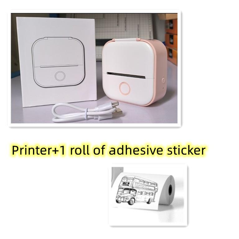 Portable Mini Thermal Label Printer Home Photo Printer Student Wrong Question Printer Bluetooth Mini Label Printer Price Tag - EX-STOCK CANADA