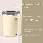 Portable Smart Magnetic Automatic Mixing Coffee Cup Rechargeable Rotating Home Office Travel Stirring Cup - EX-STOCK CANADA