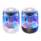 Portable Speakers Bluetooth Column Wireless Bluetooth Speaker Powerful Bass Radio with Variable Color LED Light - EX-STOCK CANADA