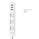 Power strip Extension socket with USB Port - EX-STOCK CANADA