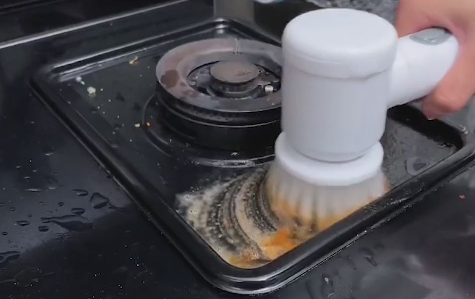 Suministros de cocina cepillo multifuncional depurador eléctrico recargable pincel de lavavajillas estufa de campana de gama automática
