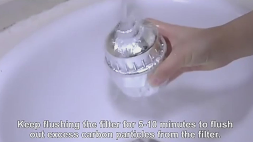 Filterung der Duschkopfwasserreinigungsdüse filtern