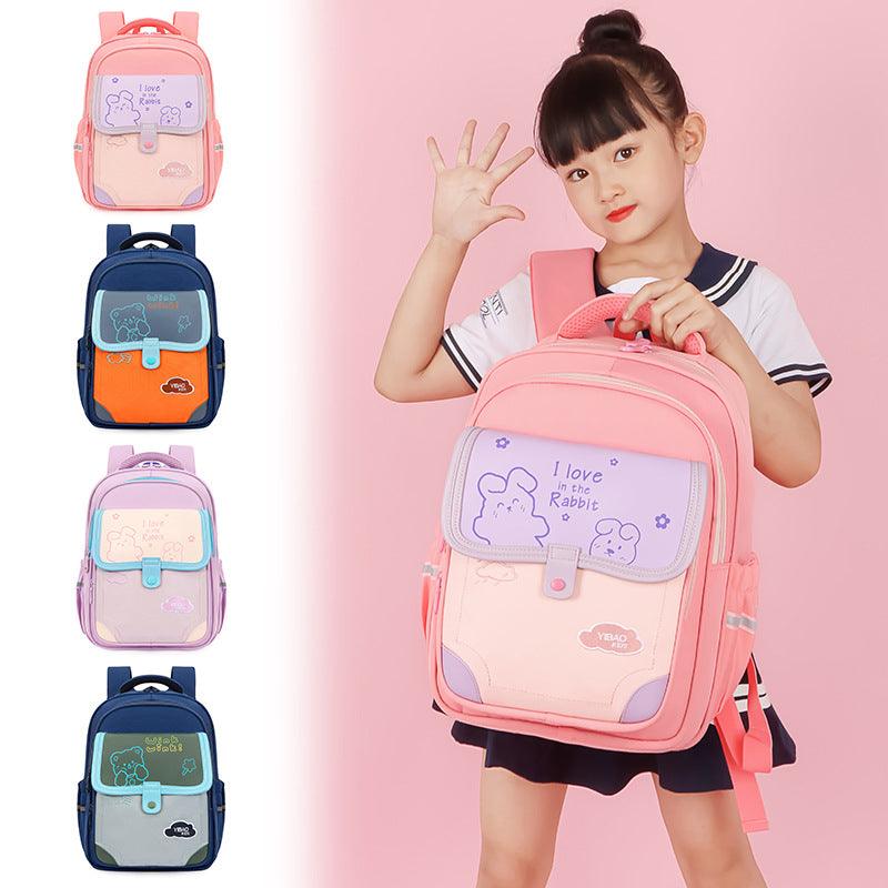 Primary School Kindergarten Large Capacity Schoolbag - EX-STOCK CANADA