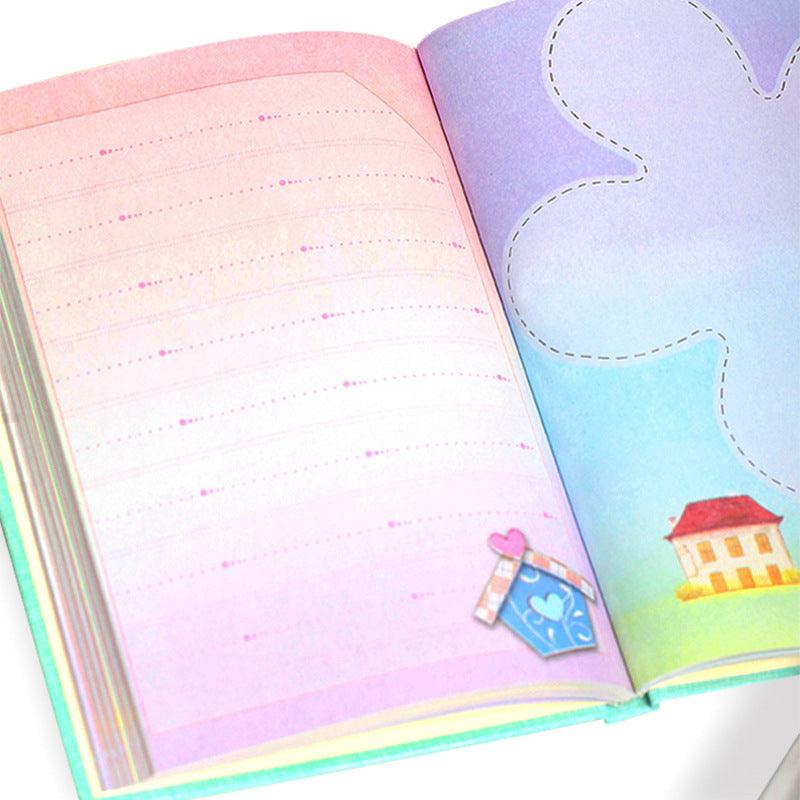 Primary School Student Code Book With Lock Diary Book Reward Gift Prize Boxed Girl Heart Cute Small Notebook - EX-STOCK CANADA