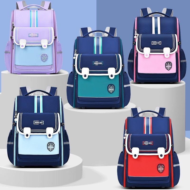 Primary School Student Schoolbag Female Lightweight Burden Alleviation Spine Protection - EX-STOCK CANADA