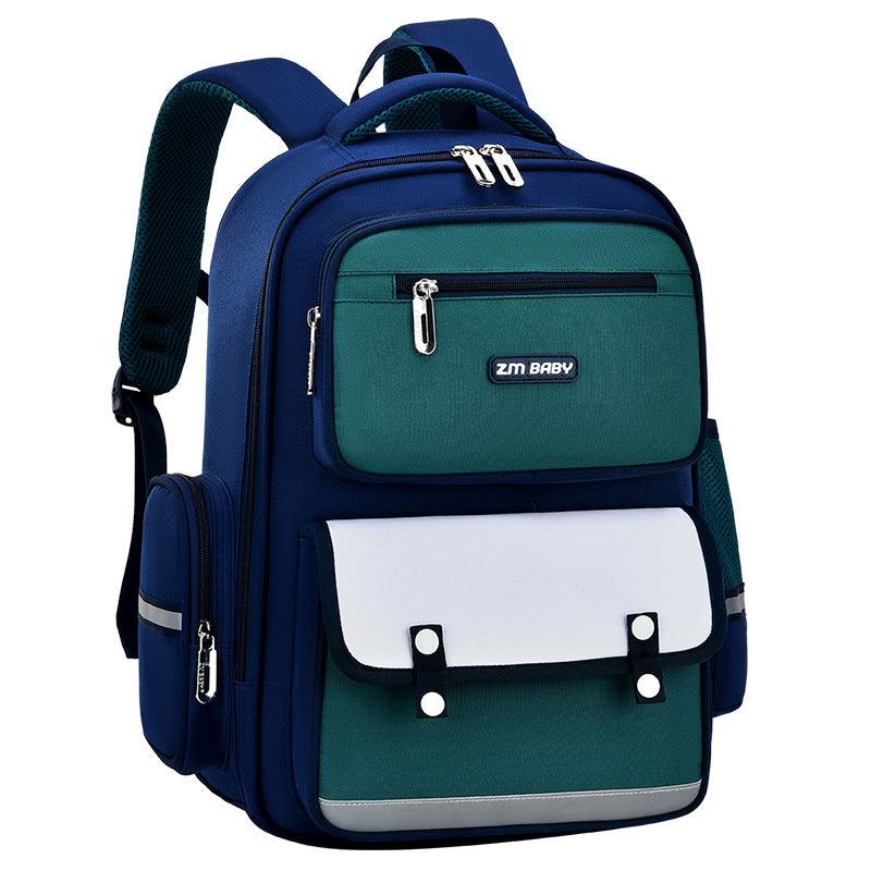 Primary School Student Schoolbag Male Grade 1-3-6 Portable Burden Alleviation Large Capacity Children's Schoolbag Backpack - EX-STOCK CANADA