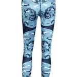 Print patchwork yoga leggings - EX-STOCK CANADA