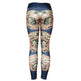 Print patchwork yoga leggings - EX-STOCK CANADA