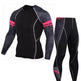 Printed long sleeve gym suit - EX-STOCK CANADA