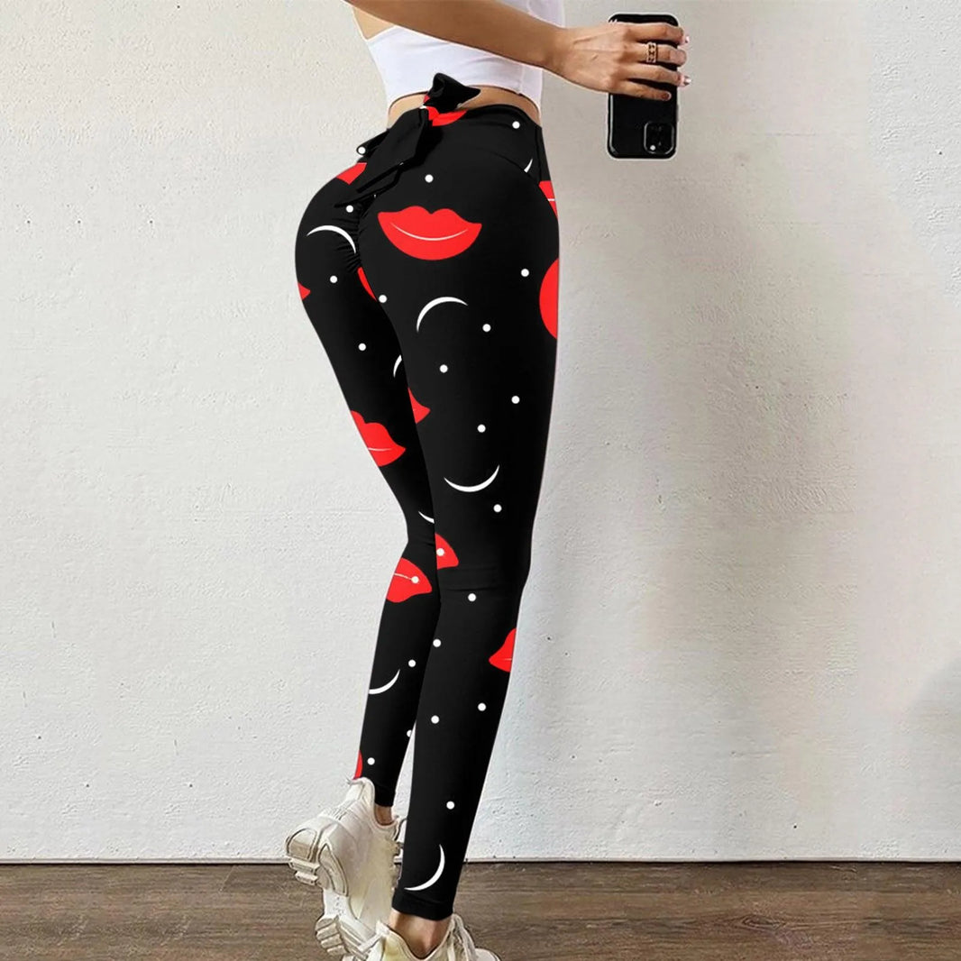 Printed Sports Gym Suit Bottoming Sweatpants - EX-STOCK CANADA