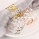 Prismatic Elegant Non-package Napkin Ring - EX-STOCK CANADA