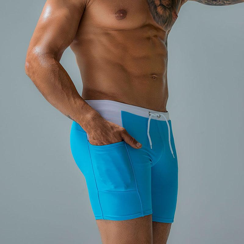 Professional Swimming Trunks With Side Pockets - EX-STOCK CANADA