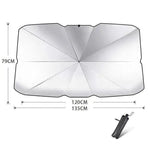 Quick deploy and practical foldable car sunshade - EX-STOCK CANADA