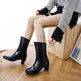 Rain Shoes With High Heels Waterproof Female Skid - EX-STOCK CANADA