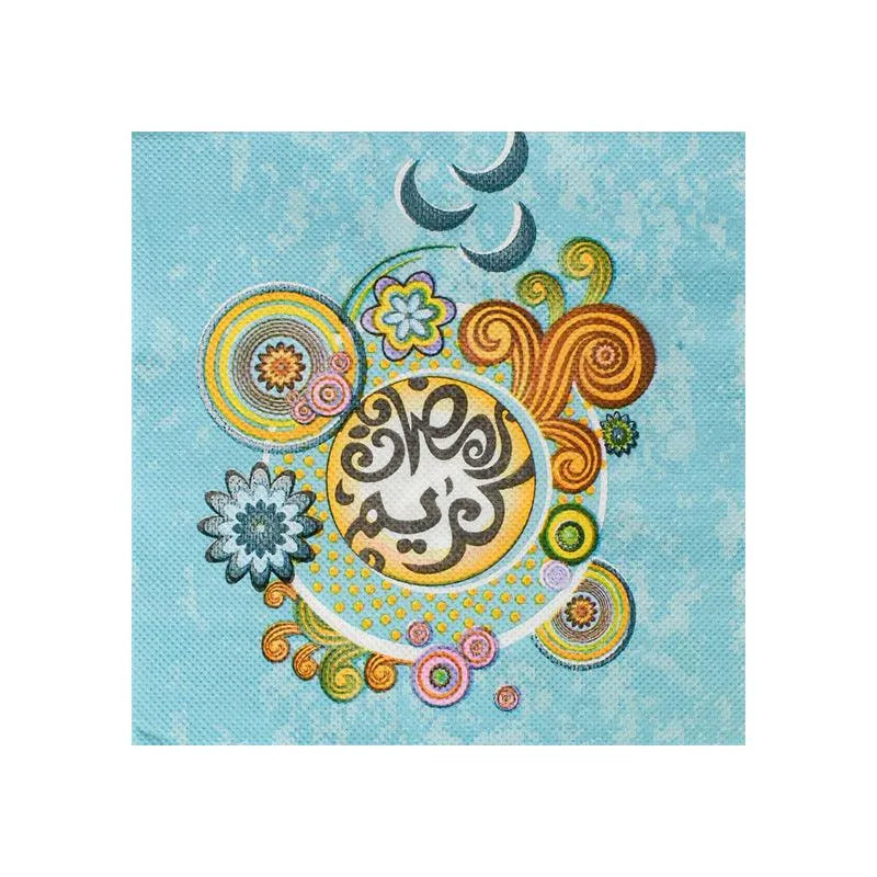 Ramadan Color Disposable Printing Napkins - EX-STOCK CANADA