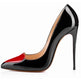 Red Love Pointed High Heels Stiletto Pumps Single Shoes - EX-STOCK CANADA