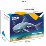 Remote Control Shark 2.4G Remote Control Fish Children's Toys Summer Water Toys - EX-STOCK CANADA