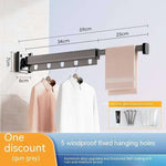 Retractable Aluminum Clothes Hanger - EX-STOCK CANADA