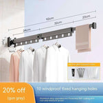 Retractable Aluminum Clothes Hanger - EX-STOCK CANADA