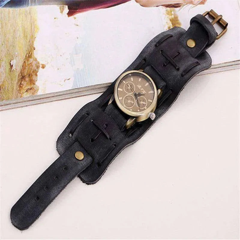 Retro Cowhide Men's Punk Watches - EX-STOCK CANADA