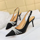 Retro European And American Style Women's Shoes High Heels Stiletto - EX-STOCK CANADA