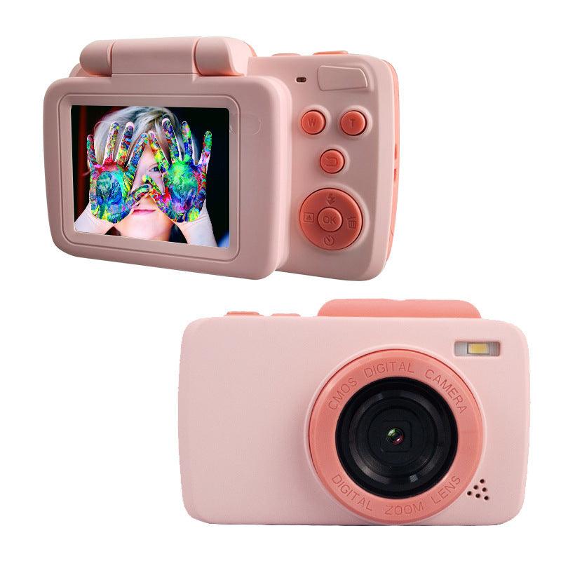 Retro Photography Video Filter HD Digital Mini Flip Children's Camera Toy - EX-STOCK CANADA