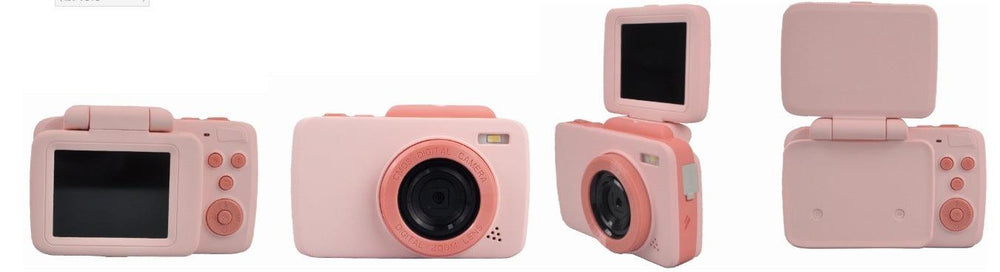 Retro Photography Video Filter HD Digital Mini Flip Children's Camera Toy - EX-STOCK CANADA