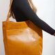 Retro Shoulder Bag Big Pocket Oil Wax Totes - EX-STOCK CANADA