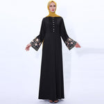 Retro slim Arab women's dress summer - EX-STOCK CANADA