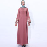 Retro slim Arab women's dress summer - EX-STOCK CANADA