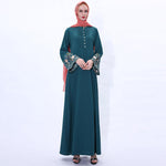 Retro slim Arab women's dress summer - EX-STOCK CANADA