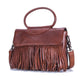 Retro women's messenger Cattle Leather Handbag - EX-STOCK CANADA