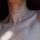 Rhinestone Clavicle Chain Simple Temperament Exquisite Diamond Women Necklace - EX-STOCK CANADA