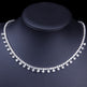 Rhinestone Claw Simple Fashion Item Choker Temperament Clavicle Chain Necklace for Women Bridal Wedding Necklace - EX-STOCK CANADA