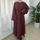 Robe Plus Size Arab Dress - EX-STOCK CANADA