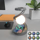 Rotating Moon Desk Night Light Wireless Phone Charging LED Night Light Decorative Desktop Night Lamp Motion Sensor Night Light - EX-STOCK CANADA