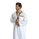 Round Neck Stitching Long-Sleeved Arab Hui Robe Male - EX-STOCK CANADA
