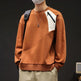 Round Neck Sweater Men's Spring Leisure Bottoming Shirt - EX-STOCK CANADA