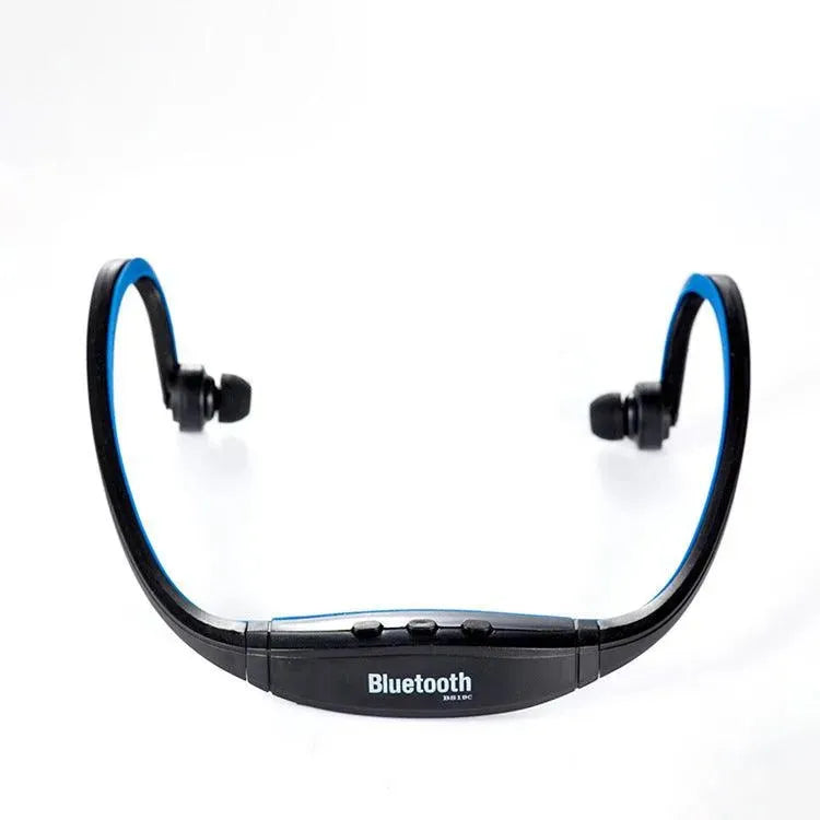 S9 Bluetooth Headset Rear-Mounted Sports Bluetooth Headset Stereo Bluetooth Headset Headset Wireless Card Headset - EX-STOCK CANADA