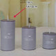 Scented Candle Classic Column Birthday Romantic - EX-STOCK CANADA