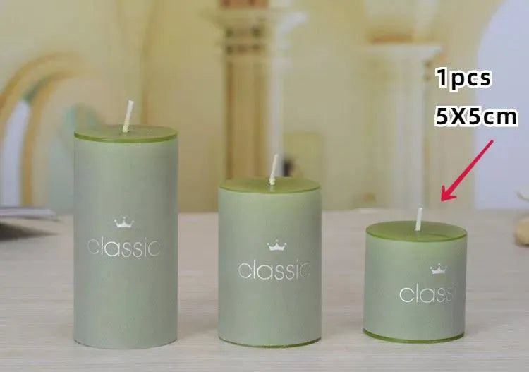 Scented Candle Classic Column Birthday Romantic - EX-STOCK CANADA