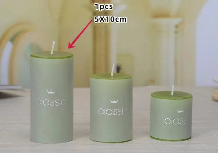 Scented Candle Classic Column Birthday Romantic - EX-STOCK CANADA