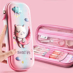 School Supplies Boys Pencil Case Stationery Bag Women - EX-STOCK CANADA