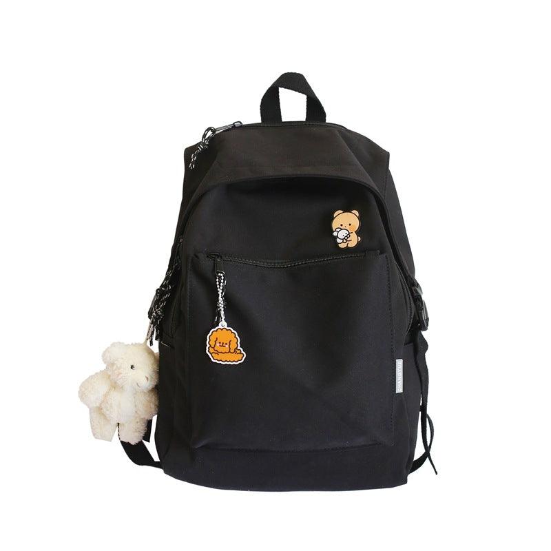 Schoolbag Female New Korean Version Of The Trend Of College Style Ins Girl Backpack Japanese Junior High School Student Backpack - EX-STOCK CANADA