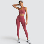 Seamless Gym Set Nylon Woman Sportswear - EX-STOCK CANADA