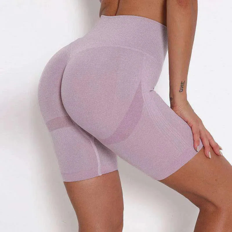 Seamless Multicolor Knitted Fitness Running Yoga Leggings - EX-STOCK CANADA