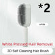 Self Cleaning Hair Brush For Women key Massage Scalp - EX-STOCK CANADA